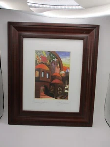 Bracha Brym-Lavee “HOLY LAND” Signed & Framed Art Print - Picture 1 of 4