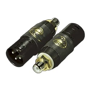 CARDAS AUDIO, Male XLR to Female RCA Adapter Plugs, MXLR-FRCA Connectors (Pair) - Picture 1 of 2