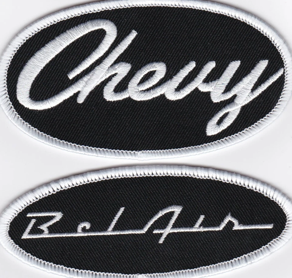 CHEVY BEL AIR COSER/PLANCHAR EN PARCHE INSIGNIA EMBLEMA BORDADO Foto 1 de 1