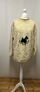 Vintage Acorn Highland Wool Jumper Size M - Picture 1 of 8