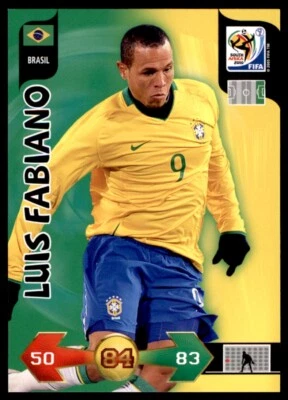 Panini World Cup 2010 Adrenalyn XL - Luis Fabiano (Brazil) - Image 1 of 2
