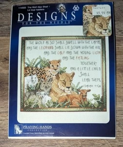 NEW DESIGNS FOR THE NEEEDLE THE WOLF ALSO SHALL 114922 CROSS STITCH RARE - Picture 1 of 2