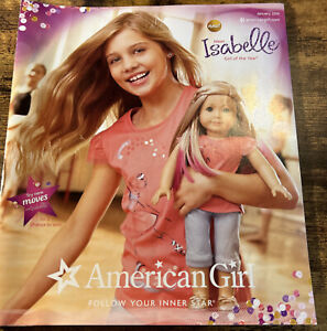 AMERICAN GIRL DOLL  Catalog January 2014 Meet Isabelle Girl Of The Year 2014