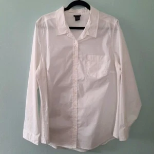 Torrid Classic White Long Sleeve Button Down Layering Career Casual Women's 2X - Picture 1 of 5
