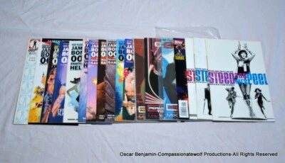 James Bond & The Avengers Comic Book Lot!  Mike Grell!  Paul Gulacy!  More!  - Image 1 of 4