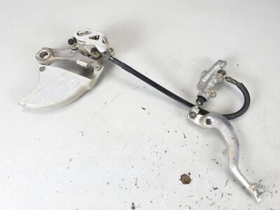 Yamaha WR450F 2005 conjunto de freno trasero pinza de cilindro maestro Nissin Foto 1 de 4