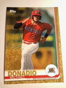 2019 Topps Pro Debut Jumbo 5x7 Michael Donadio MuckDogs 103 02/10