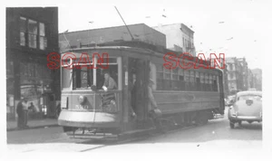 OH821 RP 1949 CHICAGO TRANSIT AUTHORITY RWAY CAR #520 MADISON & CLINTON  - Picture 1 of 1