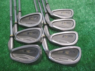 KING COBRA OVERSIZE II TOUR IRON SET 3-PW GOLF CLUBS STIFF STEEL NO 6 IRON - Image 1 of 4