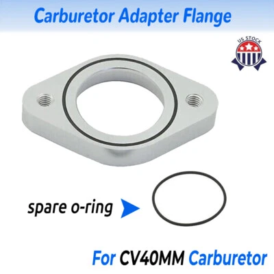 Carburetor Intake Manifold Adapter Flange For Harley Sportster XL883 1000 - Imagem 1 de 4