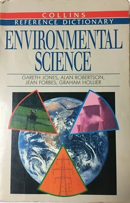 Collins Dictionary Environmental Science by Jones Robertson Forbes Hollier ~1990 - Image 1 of 4