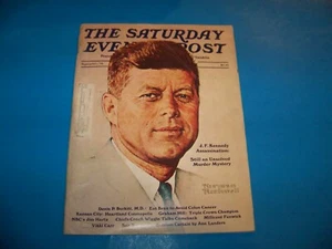 Samstagabendpost J.F. Kennedy Assassination ungelöstes Mordgeheimnis 1975 - Bild 1 von 12