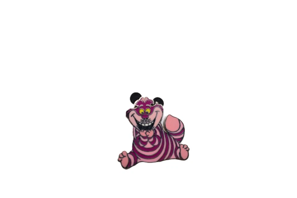 Disney Cheshire Cat from Alice in Wonderland-sitting cat pin - Image 1 of 1