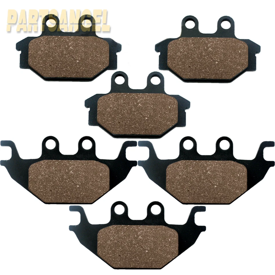 Pastillas de freno semimetálicas F+R para Kawasaki Brute Force 300 KVF300C 2012-2018 Foto 1 de 1