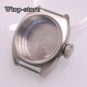 36mm Domed Sapphire glass Watch Case Fit NH35 NH36 NH38 ETA2824 PT5000 ST2130 - Picture 1 of 6
