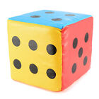 Colorful Giant Large Sponge Faux Leather Dice Six Sided Game Toy Party Playing
