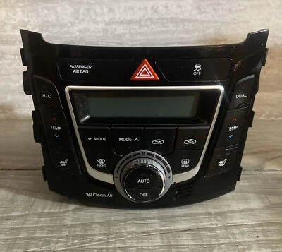 🔥2013-2017 HYUNDAI ELANTRA GT AC HEATER CLIMATE CONTROL SWITCHES HEAD - Image 1 of 4