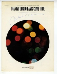 "LENNY" HANDSIGNIERTE TV TV Noten 1976 Making Our Dreams Come True - Bild 1 von 1