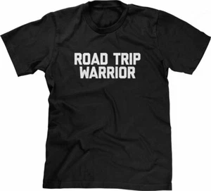 Lustiges Reiseshirt: Road Trip Warrior T-Shirt Fun Urlaub Lustige Tshirts für Männer - Bild 1 von 25