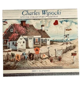 Charles Wysocki Americana 2009 Wall Calendar 2026 Compatible Special Collectors - Picture 1 of 9