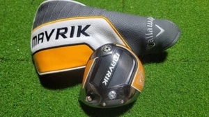 Callaway mavrik 9.0 Degree Driver Golf Club Head w/cover From Japan USED - Picture 1 of 8