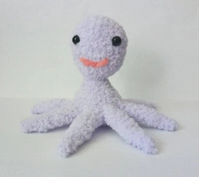 Amigurumi octopus Crochet plushie marine toy Stuffed plush toy Sea ocean toy - Image 1 of 4