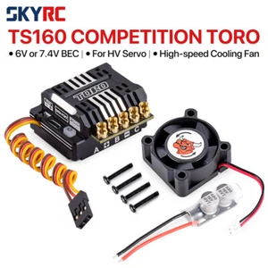 SKYRC TORO TS160 160A Brushless Sensored ESC w/6V/7.4V BEC for 1/10 RC Car Buggy - Picture 1 of 12