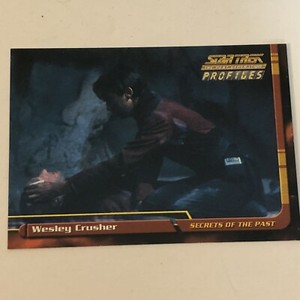 Star Trek TNG Profiles Trading Card #72 Wesley Crusher Wil Wheaton