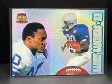 1995 Pacific Prism Collection 28 Barry Sanders Detroit Lions NFL football card