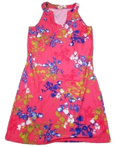 Aryeh Anthropologie Shift Dress Womens S Pink Floral Halter Colorful Beach Knee - Picture 1 of 13