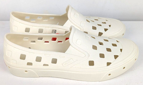 Scarpe da ginnastica uomo 7 donna 8 5 Vans slip on mule TRK Marshmallow