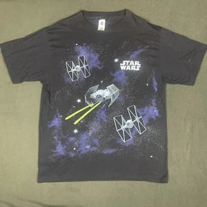 Camicia Star Wars Vintage 1997 La Magia del Mito Taglia XL Punto Singolo Con Etichette - Foto 1 di 6