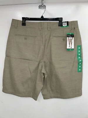 Nuevo O'NEILL Drive talla 38 grande chino elástico delantero plano pantalones cortos para hombre en bronceado Foto 1 de 4