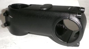 BLACK SI 80mm THREADLESS ALUMMINUM MOUNTAIN BICYCLE STEM BIKE PARTS 353 - Picture 1 of 5