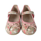 Girls' Ribbon Bowknot Mary Jane Floral Ballerina Flats Shoes Toddler Little Kid