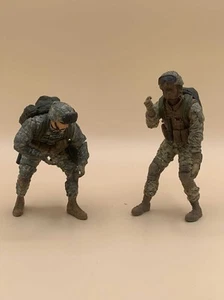 Lot of Two Blue Box Military Action Figures - U.S. Army Special Forces Soldier a - Picture 1 of 24