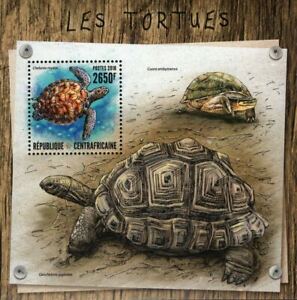 Turtles Stamp Chelonia Mydas Cuora Amboinensis S/S MNH #6594 / Bl.1540