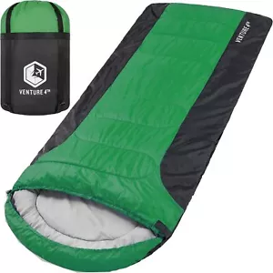 Backpacking Sleeping Bag – XXL- Lightweight Warm & Cold Weather Sleeping Bags - Picture 1 of 8