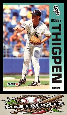 1992 Fleer Bobby Thigpen #99b Chicago White Sox - Image 1 of 2