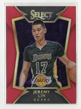 2014/15 PANINI SELECT JEREMY LIN RED PRIZM (069/149)