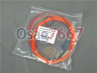 ONE 3 Meters LC-SC Simplex Multimode Fiber Patch Cord Jumper Cable NEW - Image 1 of 4