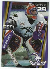 2000-01 Quebec Citadelles (AHL) Eric Fichaud (goalie)
