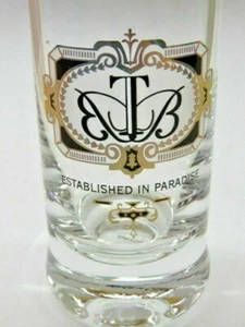 Tommy Bahama Crystal Glass /Flower Vase Established in Paradise Tiki Bar Elegant - Picture 1 of 9