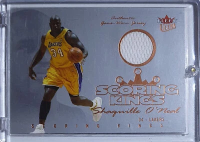 2004 Fleer Ultra Shaquille O'Neal #НАШИВКА Футболка игрового ношения - Scoring Kings - Изображение 1 из 3