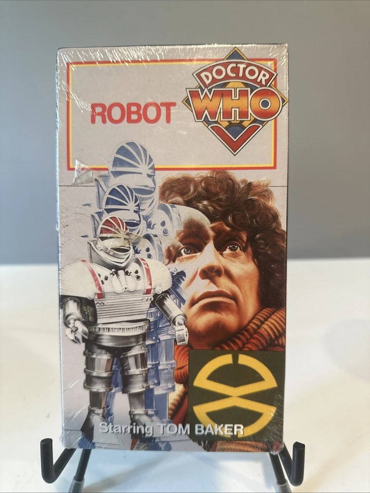VHS-Doctor Who-Robot-Tom Baker-NEW!!!!!!!!! - Image 1 of 2