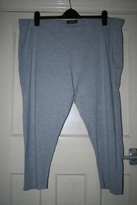SIZE 22/24 GREY CROP STRETCHY LEGGINGS - Imagen 1 de 3