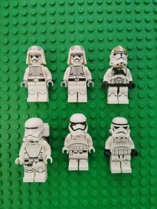 Lego Star Wars Troopers Lot (6) All Printed Legs  - Picture 1 of 15