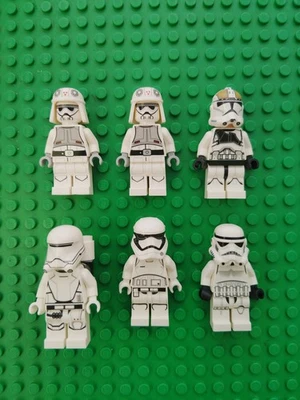 Lego Star Wars Troopers Lot (6) All Printed Legs  - Image 1 of 4