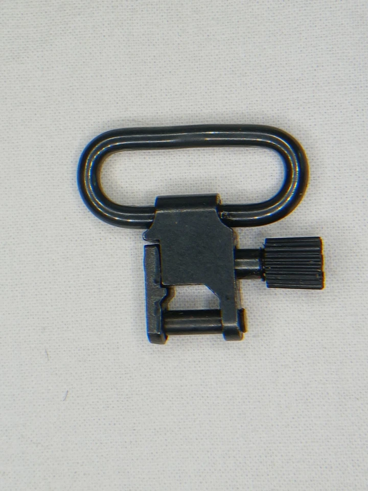 Uncle Mikes Tri-Lock Blued 1 Clam QD Swivel Non Tri Lock Black 1Inch - Image 1 of 2