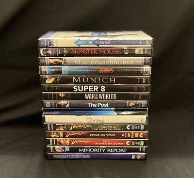 Steven Spielberg DVD Lot Of 15 / Jaws & Terminal SEALED See Description - Image 1 of 3